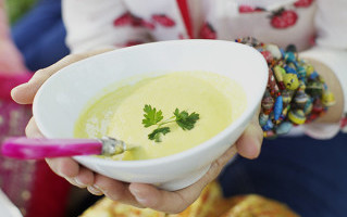 corn & squash Soup