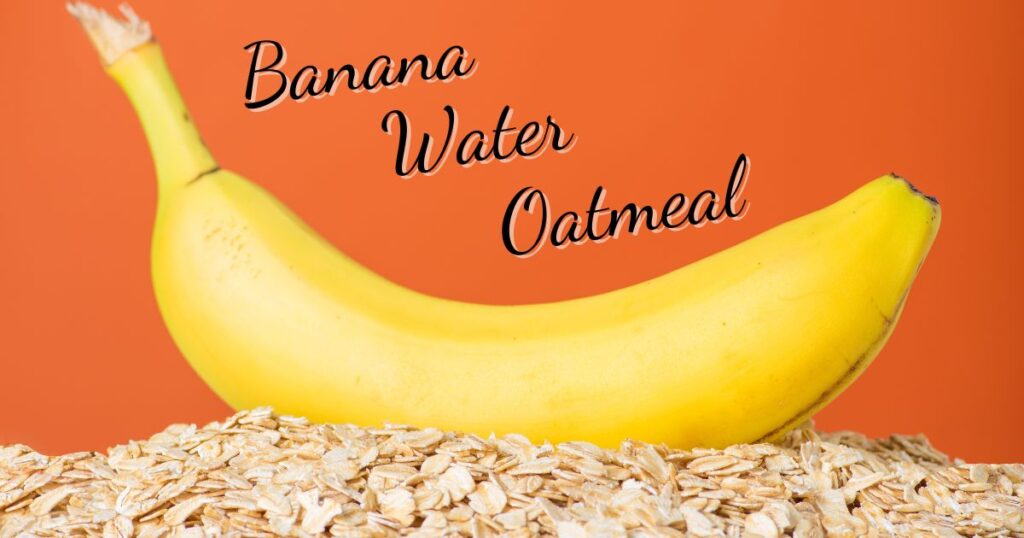 Banner Photo for the recipe of Banana Water Oatmeal on Phebe Phillips Blog