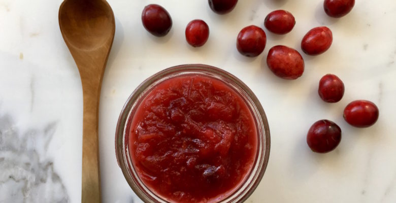 Cranberry Sauce Finished