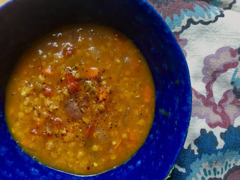 Red Lentil Soup Vegetarian