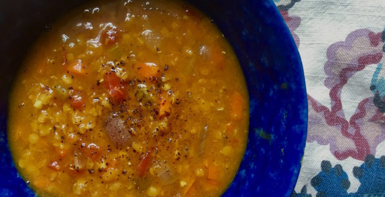 Red Lentil Soup Vegetarian